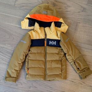 Helly Hansen Kids' Tan Puffer Jacket